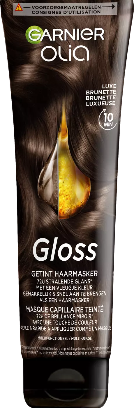 Garnier Olia Gloss Gekleurd haarmasker 3 Luxe Brunette