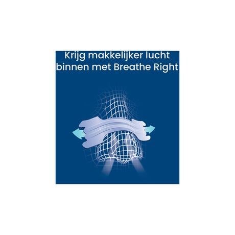 Breathe Right Neusstrips Small/Medium 30 stuks