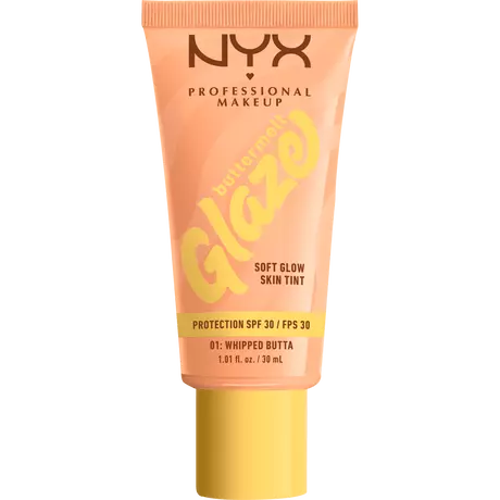 NYX Professional Makeup Buttermelt Glaze Skin Tint SPF30 1 Whipped Butta