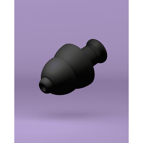 Alpine PartyPlug Black Herbruikbare Muziek Oordoppen 1 paar