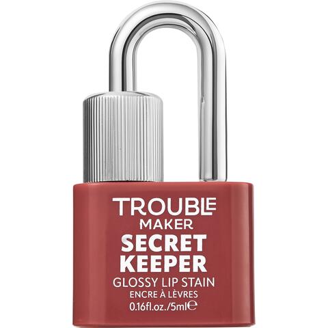 Trouble Maker Secret Keeper Lip Gloss Trickish Caramel Nude