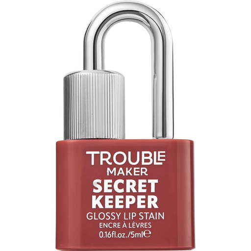 Trouble Maker Secret Keeper Lip Gloss Trickish Caramel Nude