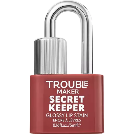 Trouble Maker Secret Keeper Lip Gloss Trickish Caramel Nude