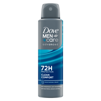 Dove Men+Care Advanced Clean Comfort Anti-Transpirant Deodorant Spray 150 ML