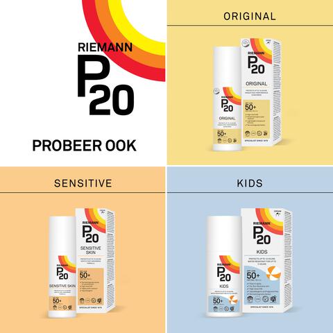 P20 Sensitive Skin Zonnebrand Lotion SPF50+ 200 ML
