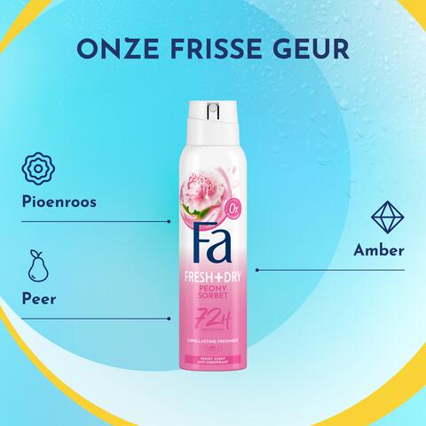 Fa Sweet Rose Deodorant Spray 150 ML