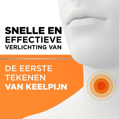 Strepsils Sinaasappel & Vitamine C Zuigtabletten 24 Stuks