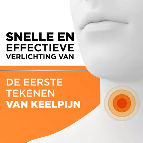 Strepsils Sinaasappel & Vitamine C Zuigtabletten 24 Stuks