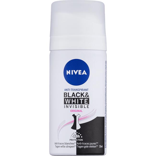 NIVEA Black & White Invisible Deodorant Spray Mini 35 ML