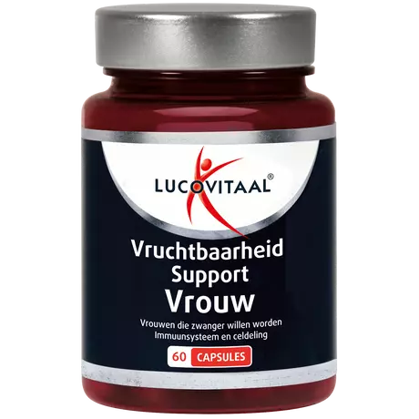 Lucovitaal Vruchtbaarheid Support Vrouw Capsules 60 stuks&nbsp;
