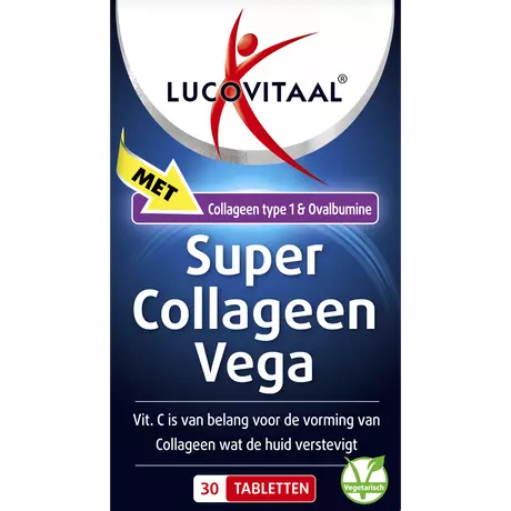 Lucovitaal Super Collageen Vega 30 Tabletten