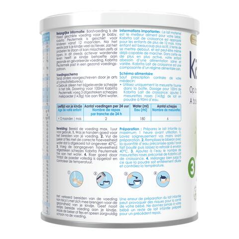 KABRITA Peutermelk 3 12+ maanden 400GR