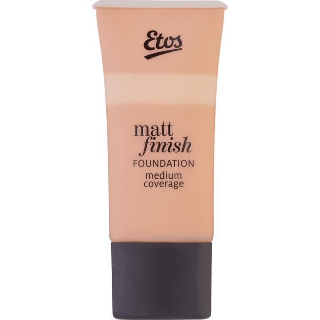 Etos Matt Finish Foundation 01 Ivory