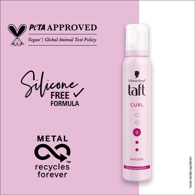Taft Styling Curl Haarmousse 200 ML