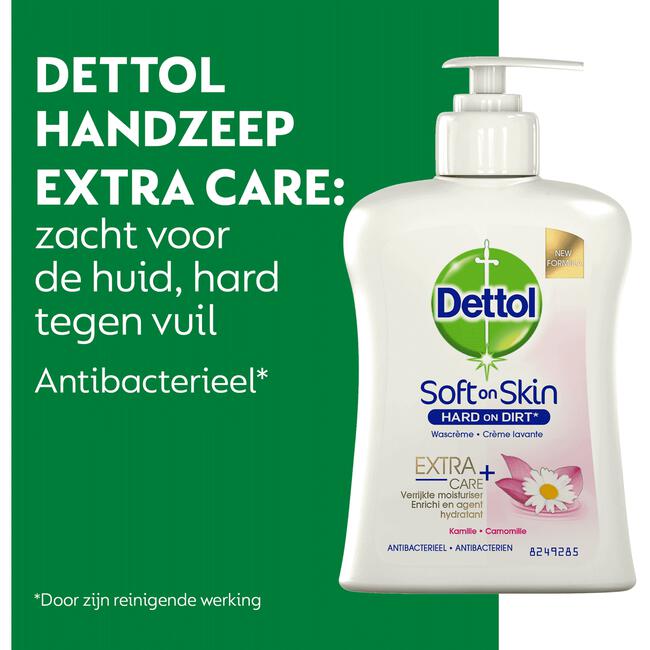 Dettol Antibacterieel Extra Care Lotus & Kamille Handzeep 250 ML