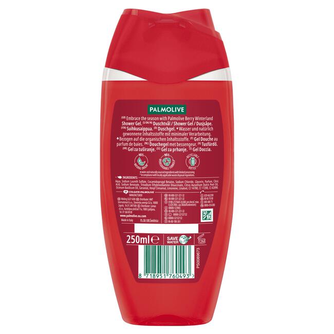 Palmolive Berry Winterland Douchegel 250ML