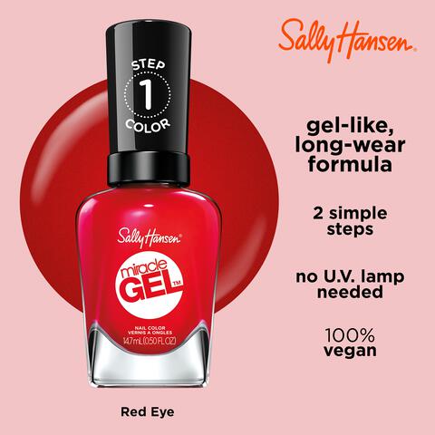 Sally Hansen Miracle Gel Nagellak 470 Red Eye 14.7 ML