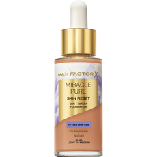 Max Factor Miracle Pure Serum Foundation 60-80 Light To Medium 30 ML