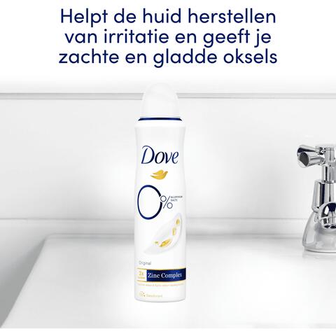 Dove Original 0% Deodorant Spray 150 ML