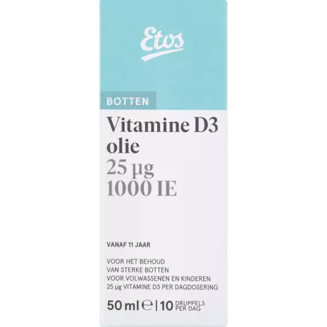 Etos Vitamine D3 Hooggedoseerd Olie 50 ML