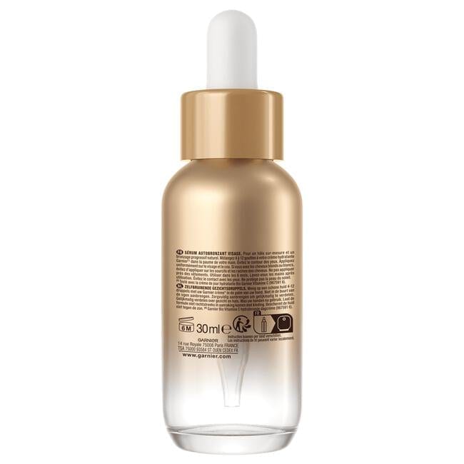 Garnier Ambre Solaire Natural Bronzer Zelfbruiner Gezichtsdruppels 30 ML