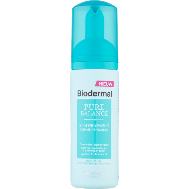Biodermal Pure Balance Skin Renewing Cleansing Mousse 150 ...