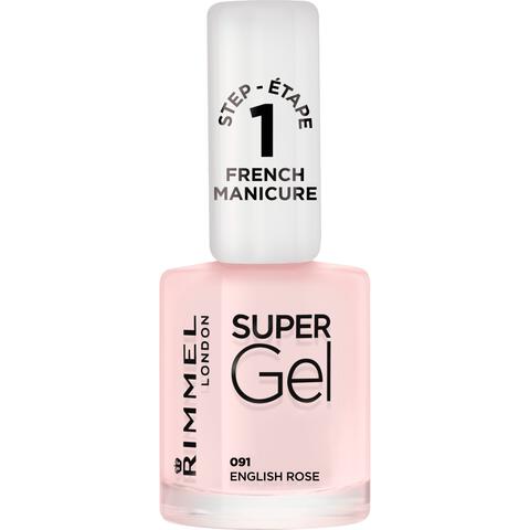 Rimmel London Super Gel French Manicure 091 English Rose