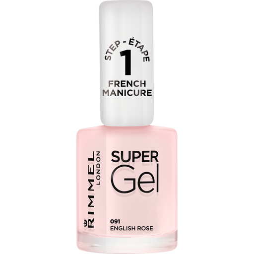 Rimmel London SuperGel Nagellak 091 French Manicure English Rose 8 ML
