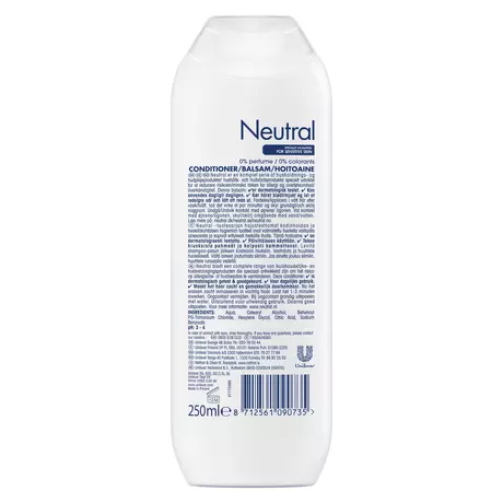 Neutral Parfumvrij Conditioner 250 ML