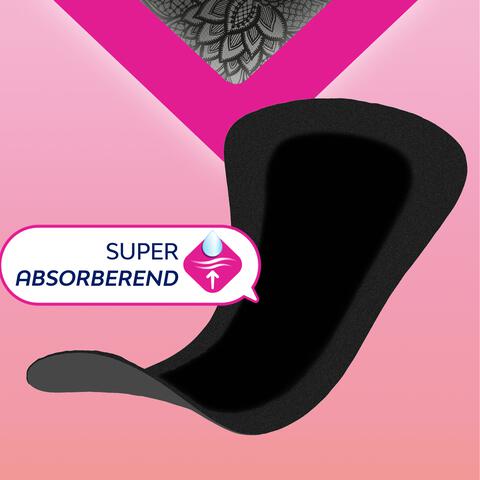 Libresse Dailies Black Inlegkruisjes Regular 30 stuks