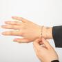 BiSjU Jewellery Armband met Platte Schakel Silver Plated Stainless Steel