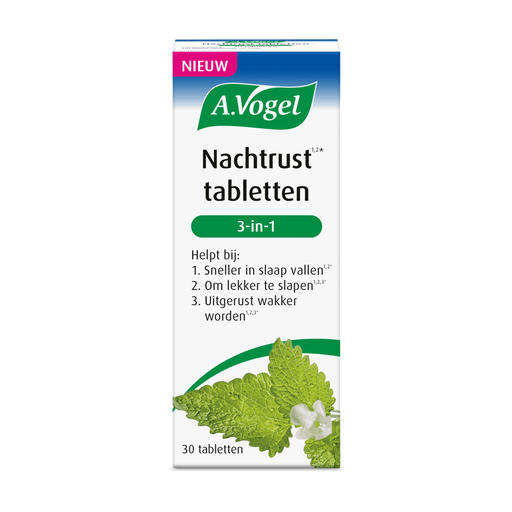 A.Vogel Nachtrust1,2* 3-in-1 Tabletten 30 stuks