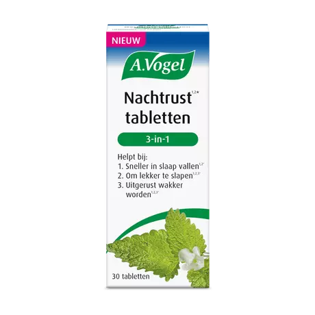 A.Vogel Nachtrust1,2* 3-in-1 Tabletten 30 stuks