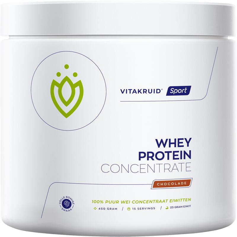 Vitakruid Whey Protein Chocolade 450 gram
