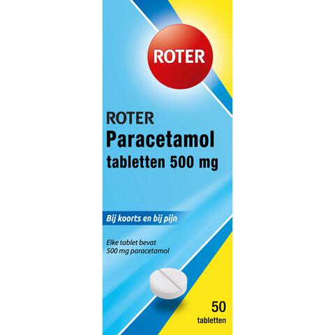 Roter Paracetamol 50 tabletten