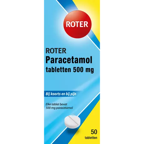 Roter Paracetamol Tabletten 50 stuks