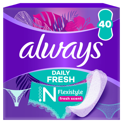 Always Inlegkruisjes Daily Fresh Slim Flexistyle Normal 40 stuks