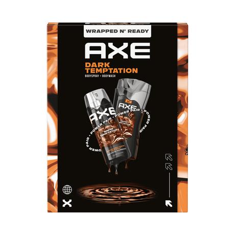AXE Dark Temptation Toilettas Geschenkset 250ml + 150ml