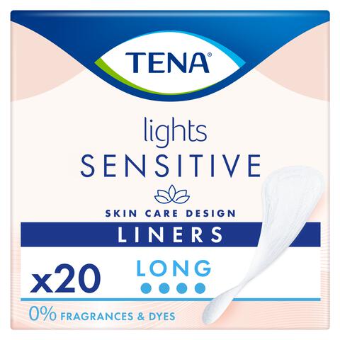 TENA Lights Sensitive Long Incontinentie Inlegkruisjes 20 stuks