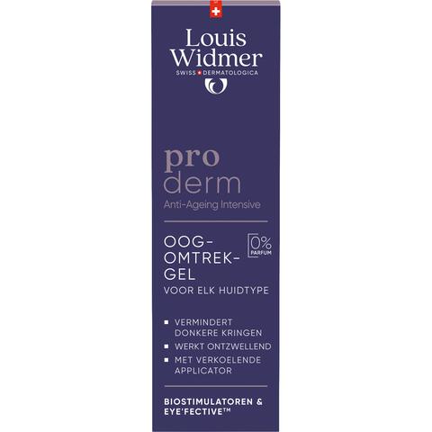 Louis Widmer Proderm Oogomtrekgel Zonder Parfum 15 ML