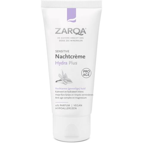 Zarqa Hydra Plus Sensitive Nachtcrème 50 ML