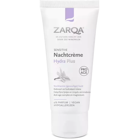 Zarqa Hydra Plus Sensitive Nachtcrème 50 ML