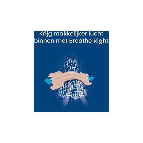 Breathe Right Neusstrips Large 30 stuks&nbsp;