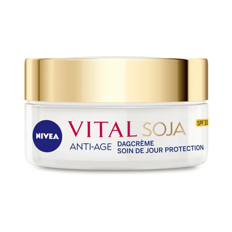 NIVEA Vital Soja Verstevigende Dagcrème SPF 30 Oudere Huid 50 ML