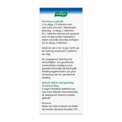 A.Vogel Echinaforce Weerstand1* Tabletten 80 stuks