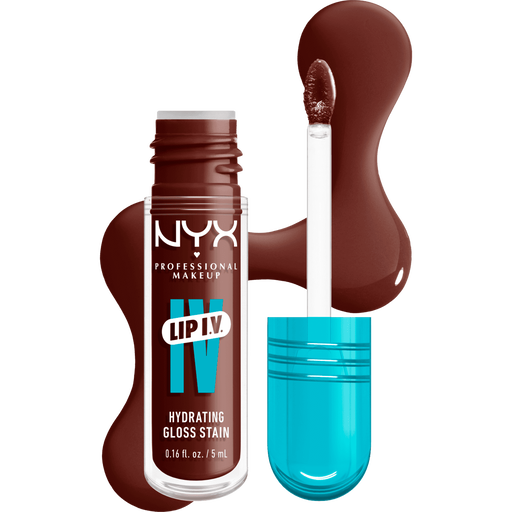 NYX Professional Makeup Lip IV Hydraterende Lipgloss Stain Mocha Me Wet