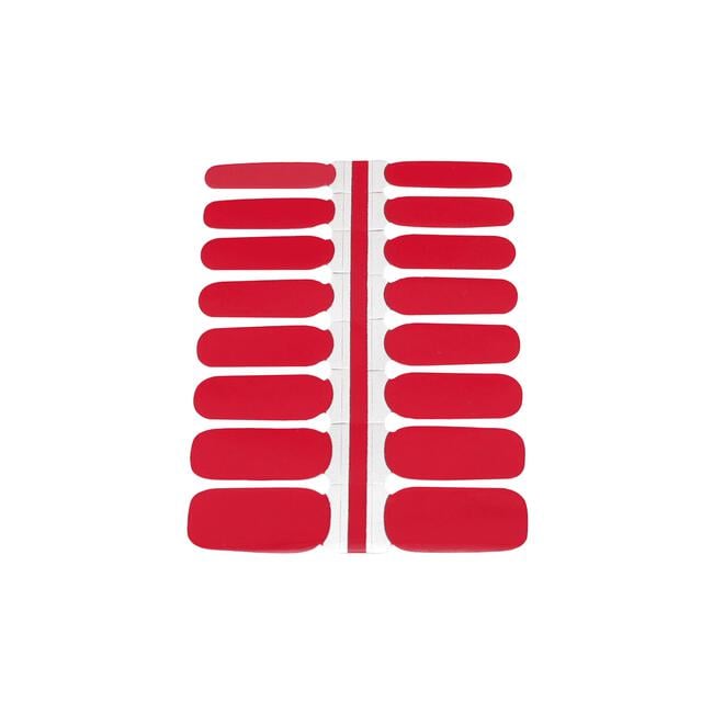 Blitsbee Hot Red Nagelstickers