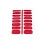 Blitsbee Hot Red Nagelstickers