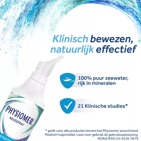 Physiomer Normal Jet Neusspray bij Verkoudheid 135 ML