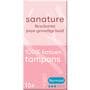 Sanature 100% Katoenen Tampons Normaal 16 stuks